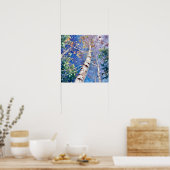 Wohngestaltung-Poster für Nachtwälder Poster (Küche)