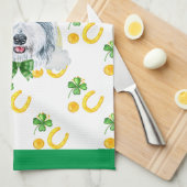 Wohngestaltung St Patrick Day Geschirrtuch (Viertel Falte)