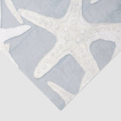 Wohngestaltung Starfish Blue Decoupage Seidenpapier (Ausschnitt)