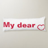 Wohngestaltungen am besten gedruckt seitenschläferkissen (Rückseite)