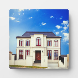 Wohnhaus Fotoplatte