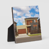 Wohnhaus Fotoplatte (Vorderseite)