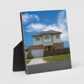 Wohnhaus Fotoplatte (Vorderseite)