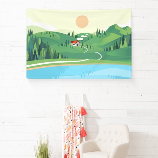 Wohnhaus im Hügel Banner (InSitu)