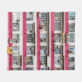 WOHNHAUS IN HONGKONG FLEECEDECKE (Vorderseite (Horizontal))