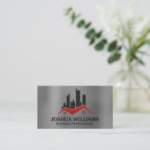 Wohnhaus | Kommerzielle Gebäude Visitenkarte (Stehend Vorderseite)