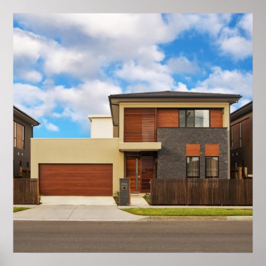 Wohnhaus Poster (Vorne)