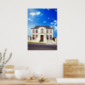 Wohnhaus Poster (Küche)