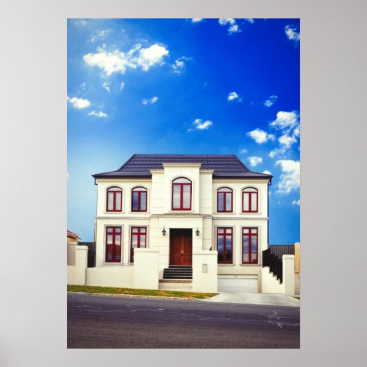 Wohnhaus Poster (Vorne)