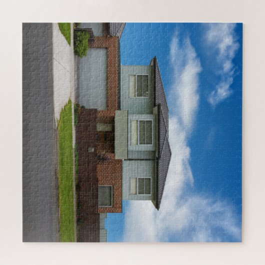 Wohnhaus Puzzle (Horizontal)