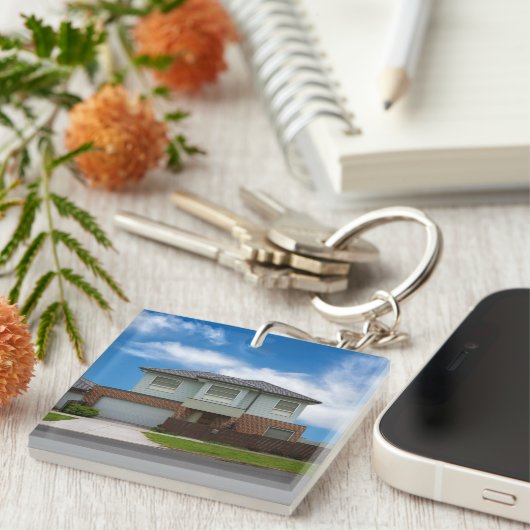 Wohnhaus Schlüsselanhänger (Vorderseite rechts)