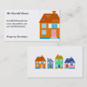 Wohnhäuser, Visitenkarte (Vorne/Hinten)