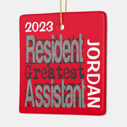 Wohnheim-Assistent Extraordinaire CUSTOM Keramikornament (Links)