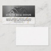 Wohnimmobilien | Real Anwesen Visitenkarte (Vorne/Hinten)