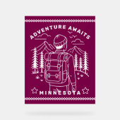 Wohnmobil Acrylschild (Vorderseite)