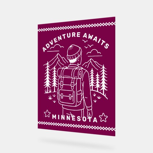 Wohnmobil Acrylschild (Winkel)