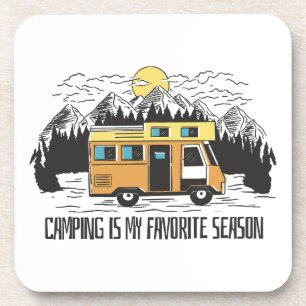 Wohnmobil Berg Retreat Getränkeuntersetzer