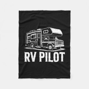 Wohnmobil-Camping Camper Wohnmobil Pilot Roadtrip  Fleecedecke