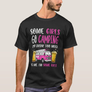Wohnmobil Camping Retro Caravan Rv Anhänger Einige T-Shirt