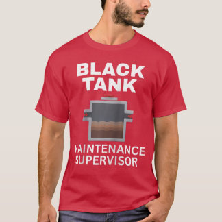 Wohnmobil Camping Schwarzwassertank Wartung Dad Te T-Shirt