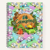 Wohnmobil-Camping-Spiralnotizbuch Notizblock (Vorderseite)