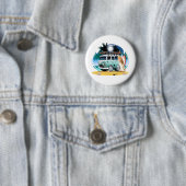 Wohnmobil Cartoon Button (Beispiel)