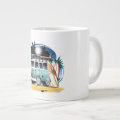 Wohnmobil Cartoon Jumbo-Tasse (Vorderseite Rechts)
