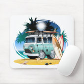 Wohnmobil Cartoon Mousepad (Mit Mouse)