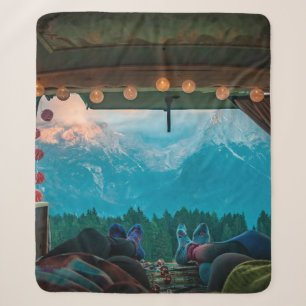 Wohnmobil-Leben in den Bergen Dolomiti di Brenta, Sherpadecke