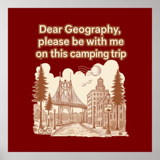 Wohnmobil Poster (Vorne)