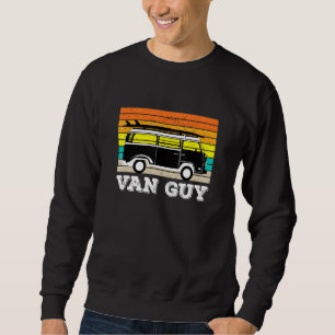 Wohnmobil Retro Vintage Van Life Wohnwagen 1 Sweatshirt