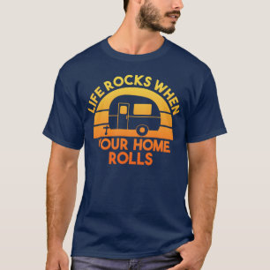 Wohnmobil Rv Camping Camper Leben ist großartig We T-Shirt