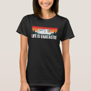 Wohnmobil RV Camping Camper Leben Ist Vantastisch T-Shirt