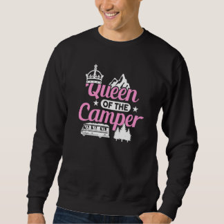 Wohnmobil Rv Camping Königin des Campers Sweatshirt