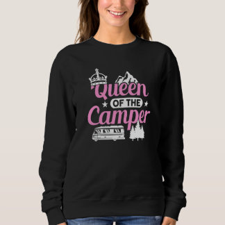 Wohnmobil Rv Camping Königin des Campers Sweatshirt