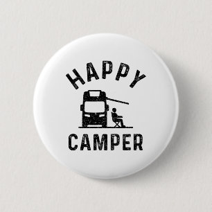 Wohnmobil Rv Zeug Männer Glücklicher Camper Button