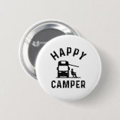 Wohnmobil Rv Zeug Männer Glücklicher Camper  Button (Vorne & Hinten)