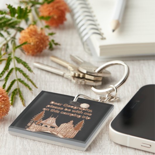 Wohnmobil Schlüsselanhänger (Vorderseite rechts)