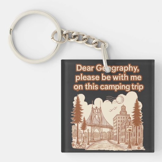 Wohnmobil Schlüsselanhänger (Vorderseite)