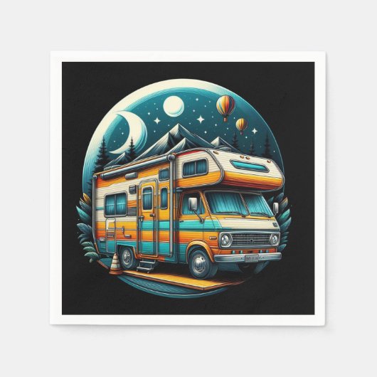 Wohnmobil Servietten! Serviette (Vorderseite)