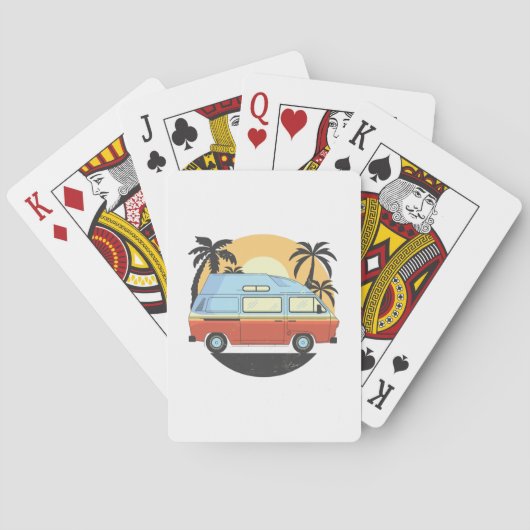 Wohnmobil Spielkarten (Rückseite)