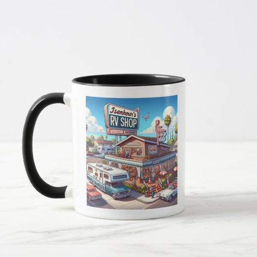 Wohnmobilgeschäft Tasse (Links)