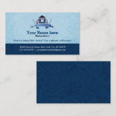 Wohnreinigungs-Visitenkarten Visitenkarte (Vorne/Hinten)