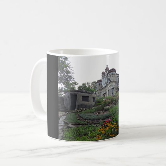 Wohnsitz an Bannerman Schloss Kaffeetasse (Vorderseite Links)