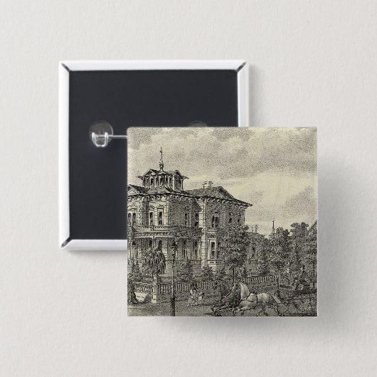 Wohnsitz Arguello Button (Vorne & Hinten)