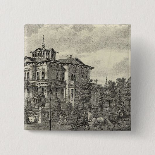 Wohnsitz Arguello Button (Vorderseite)