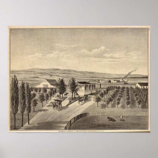 Wohnsitz Dixon Poster (Vorne)