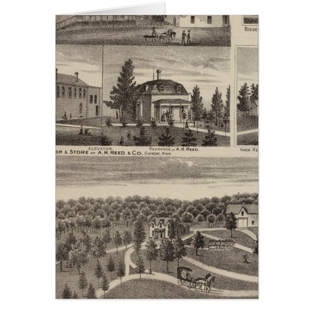 Wohnsitz in Hutchinson, Minnesota (Vorne)