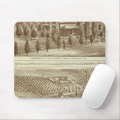 Wohnsitz, Kinderzimmer, Stall, Visalia, Cal Mousepad (Mit Mouse)