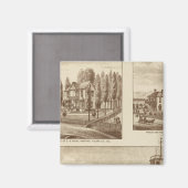 Wohnsitz Madden, Wasserwerk Magnet (Vorderseite/Rückseite)